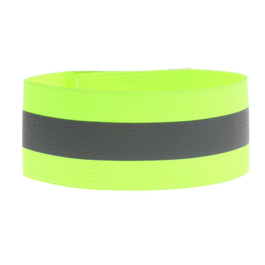 1 Pack Cycling Running Reflective Bands Arm Reflector Biking Tape Pants Clip