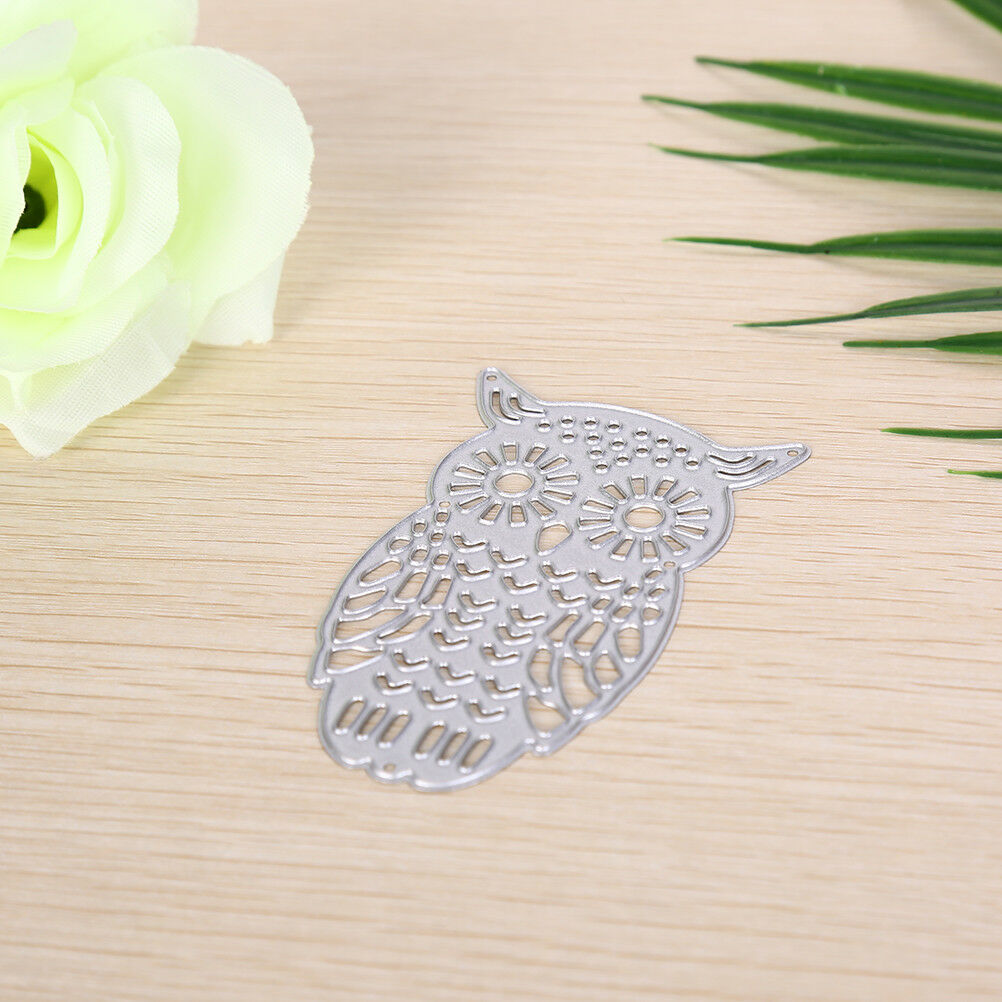Owl Metal DIY Cutting Dies Stencil Scrapbook Album Paper Card Embossing Cr.l8