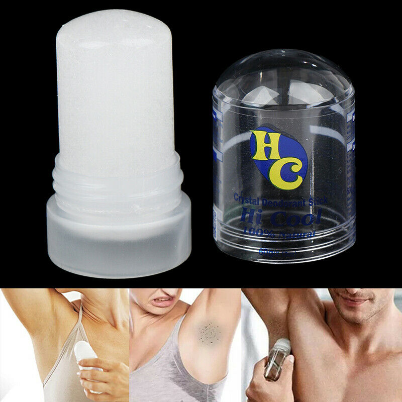 Deodorant Alum Stick Crystal Antiperspirant Natural For Women Man Underarm SBDA