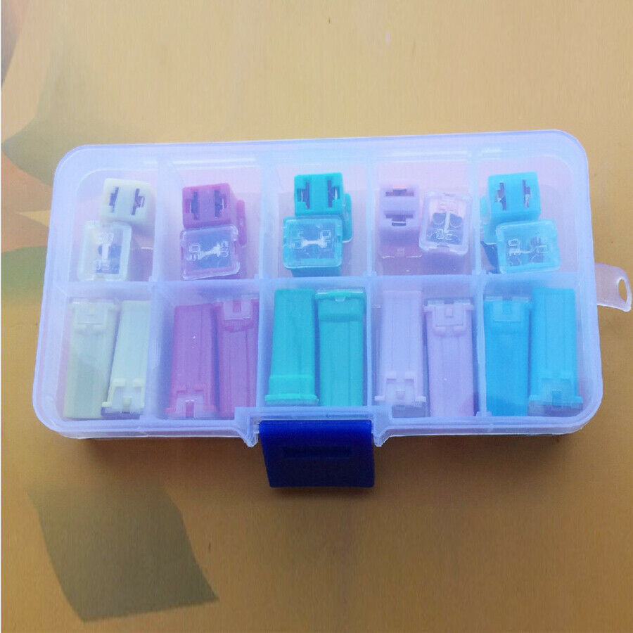 20 Pcs Square Fuse 20A 30A 40A 50A 60A AMP For Fuse Panels And Wiring Harnesses