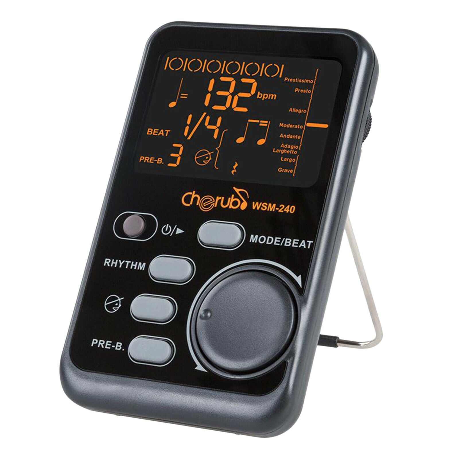 Professional LCD Metronome Beat Tempo for Piano Violin Drum Bass Universal