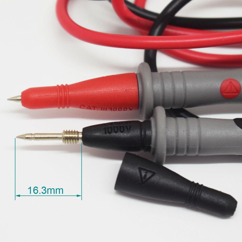 1set 1000V 10A UT-L27 UNI-T Multimeter Test Extention Lead Male Thread Probe
