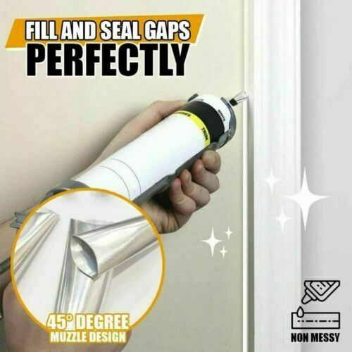 14Pcs Stainless Steel Applicator Tool Finisher Caulking Nozzle Kitchen Sealant