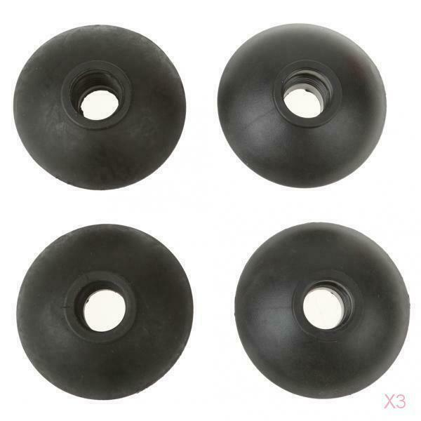 3x 4pcs/set Rubber Mud Sand Baskets For Hiking Trekking