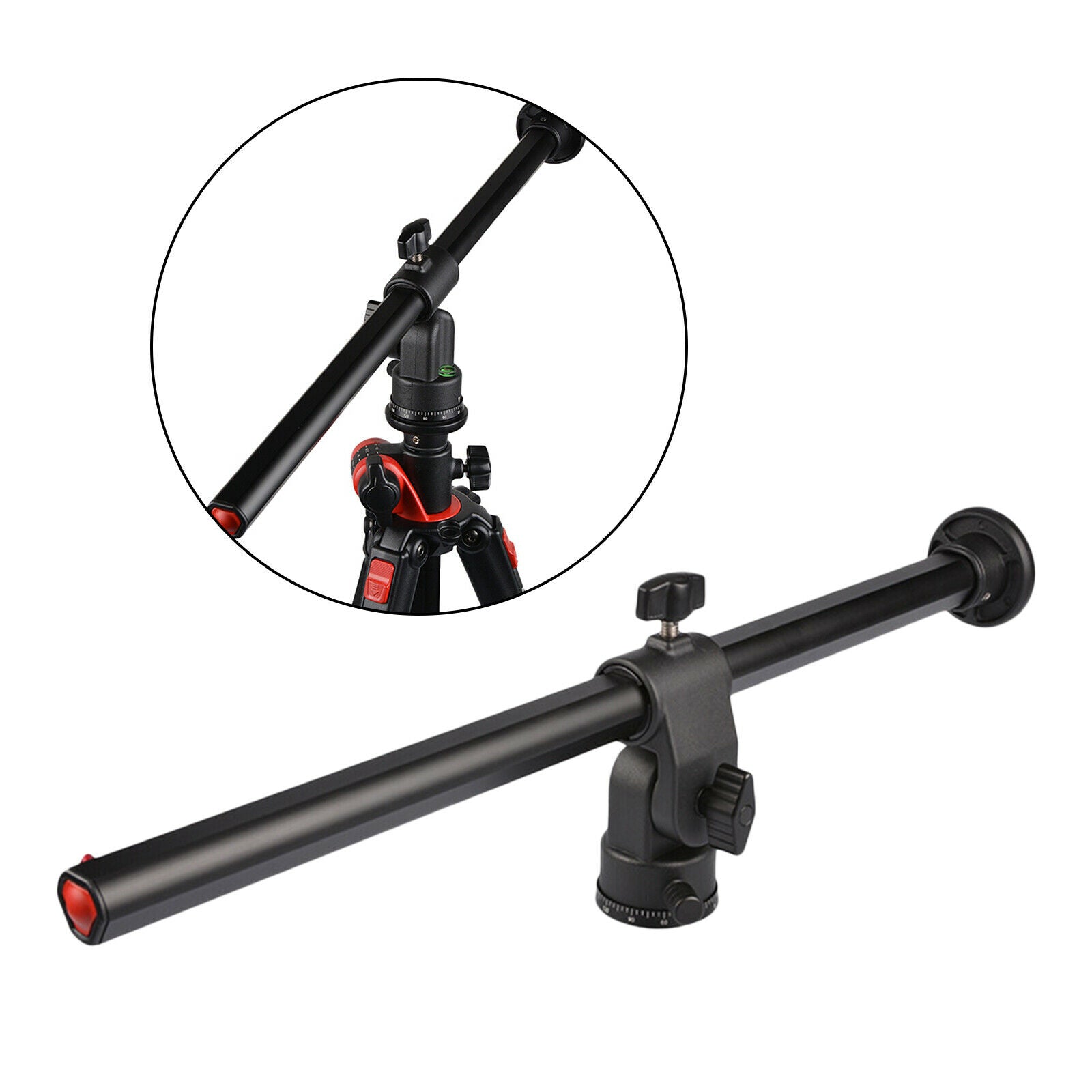 360 Rotatable Multi-Angle Tripod Center Column Boom w/ Locking System