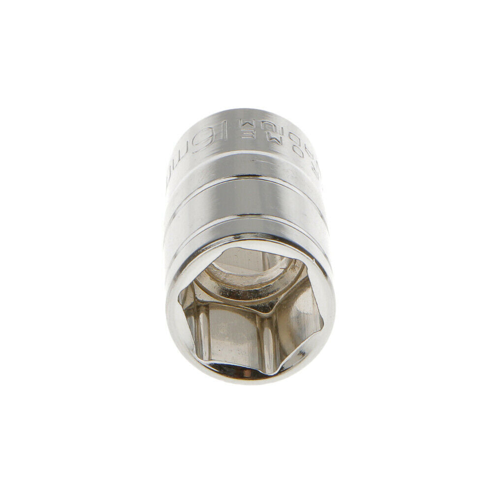 16 Millimeters Short 1/2 "socket Metric Chromium Hexagonal Partial Vanadium