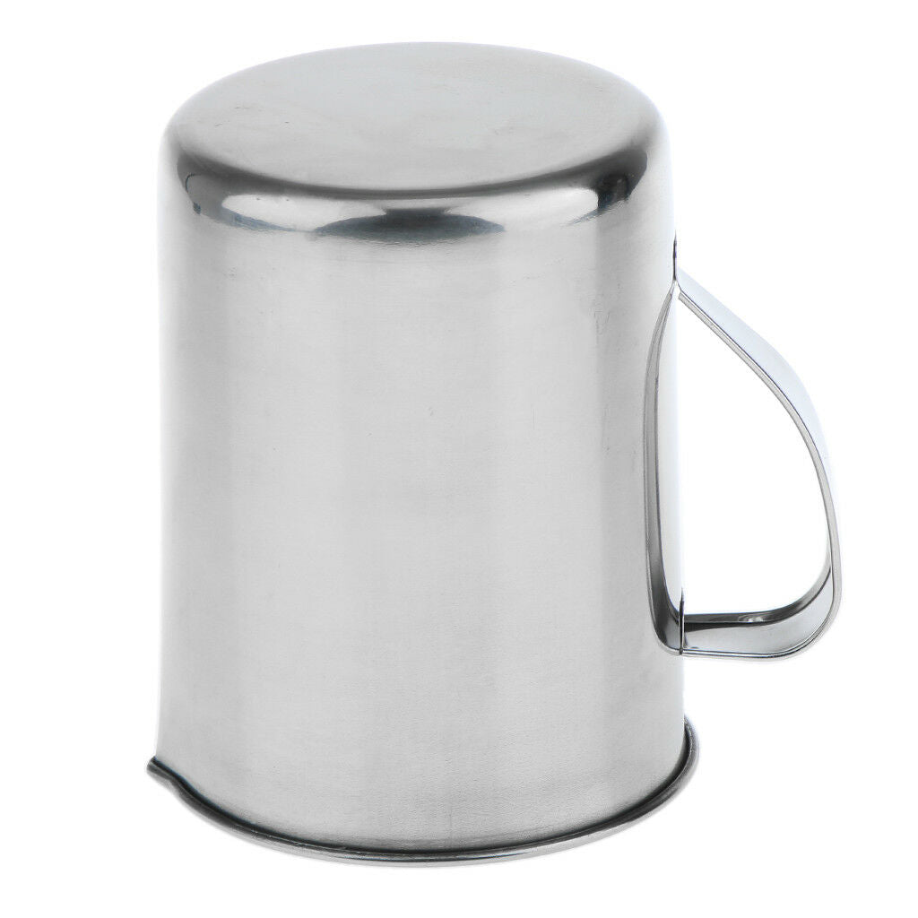 Stainless Steel Kitchen Handle Water Liquid Measurement Cup Scale Mug 1000ml
