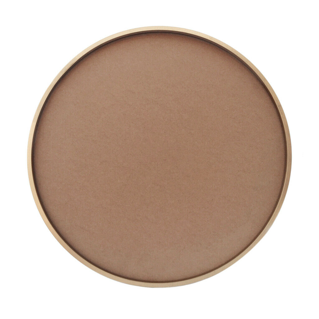 Plain Retro Round Artist Canvas Wooden Board Frame for Hanging Art Paintings