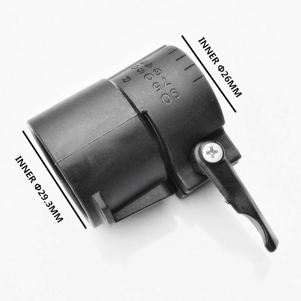 Black Nylon Marine Kayak Canoe Inflatable Boat Watercraft Adjustor Ferrule for