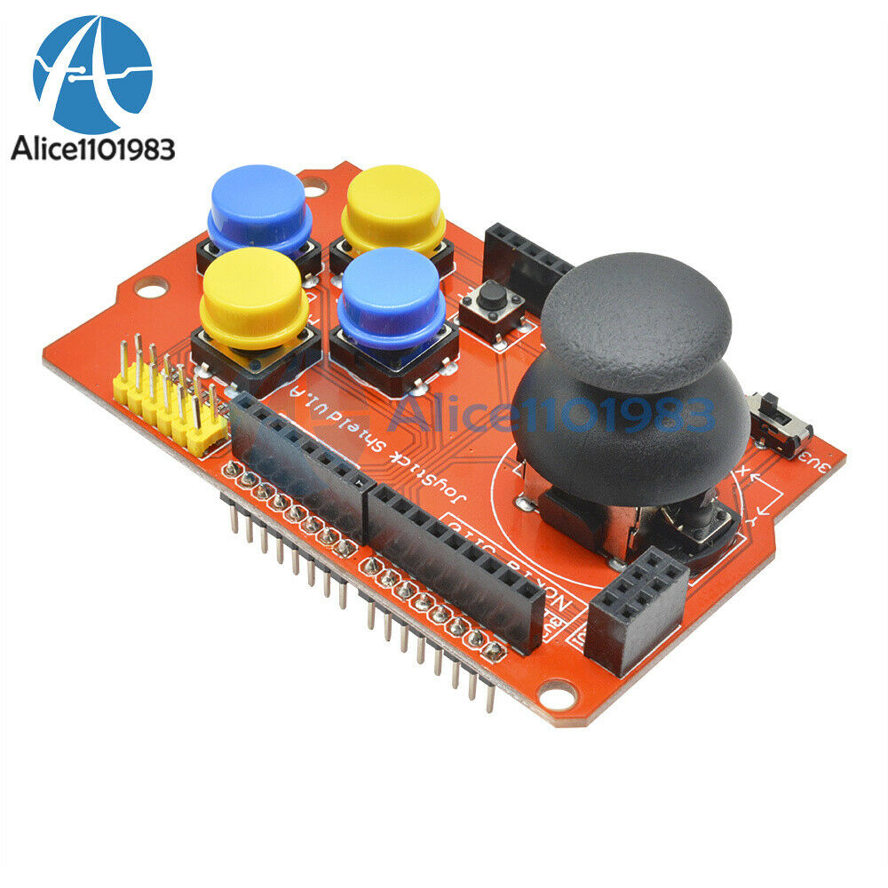 2PCS Gamepads JoyStick Keypad Shield PS2 for Arduino nRF24L01 Nokia 5110 LCD I2C