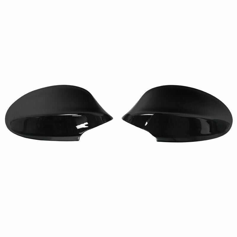 1 Pair Rear View Mirror Cover Caps for  E90 E91 325I 328I 330I Sedan 2005-2008V2