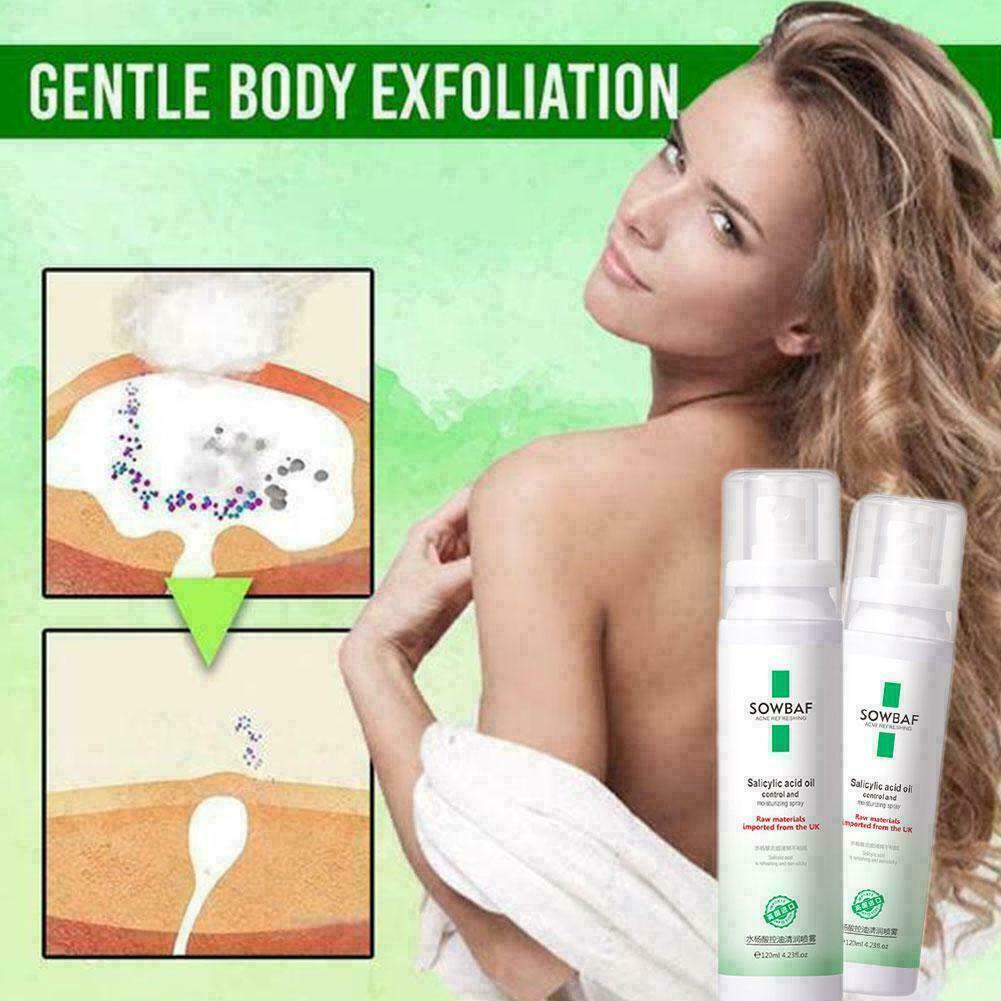 Purifying Acne Body Spray Salicylic acid acne spray 6T5R C6Q3 HOT NEW