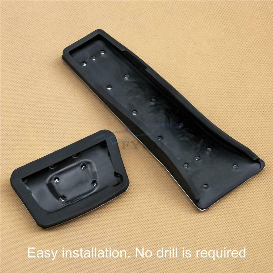 Stainless Steel&TPE Rubber Antiskid Pedal Cover For Hyundai Palisade Genesis G70
