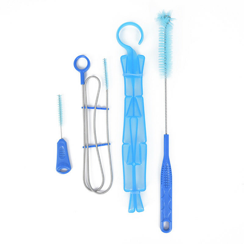 Hydration Water Bladder Bag Cleaning Tube Hose Sucker Brushes Drying Rack SeBDA