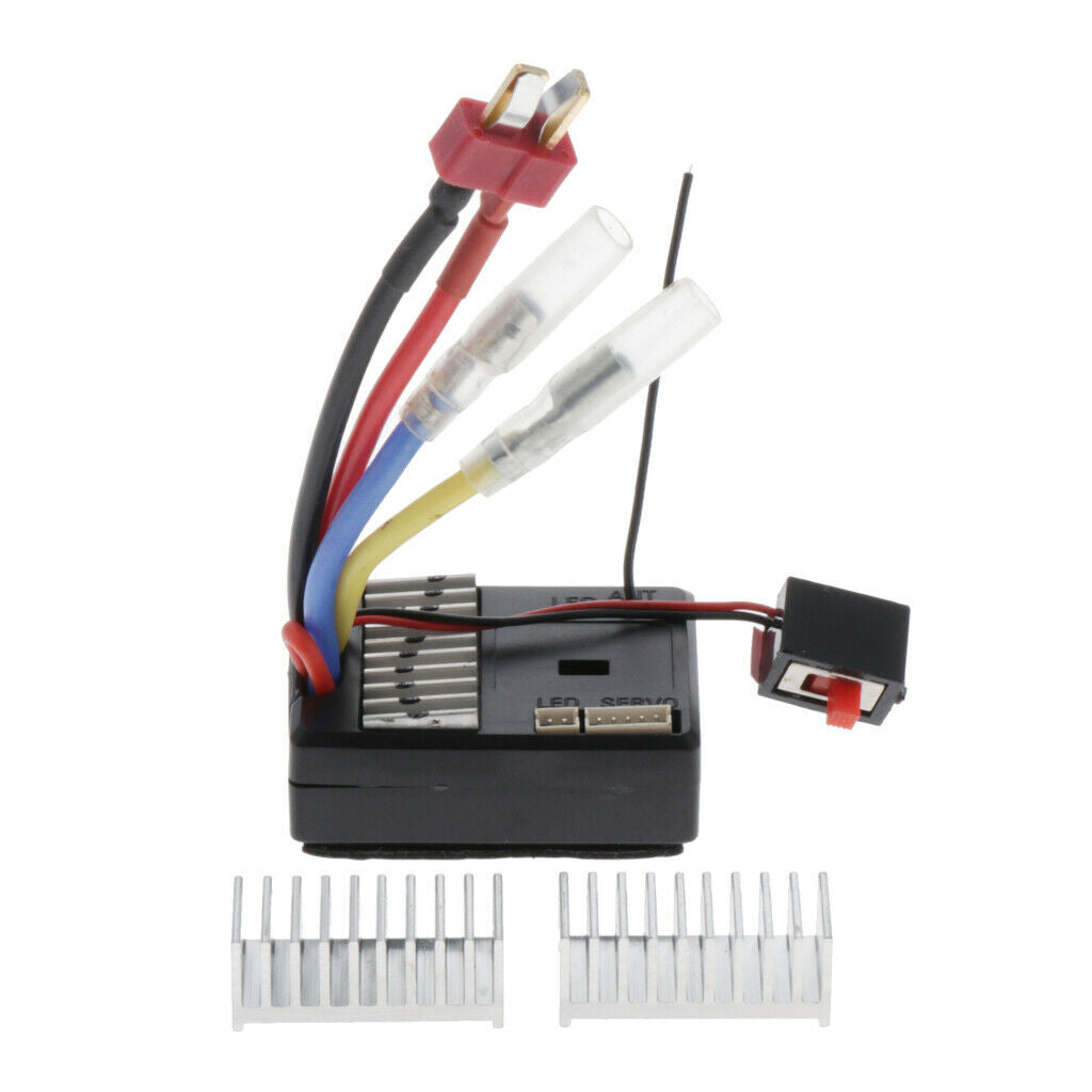 Receiver Plate Board + Motor Heatsink Circuit Board for RC Wltoys 144001