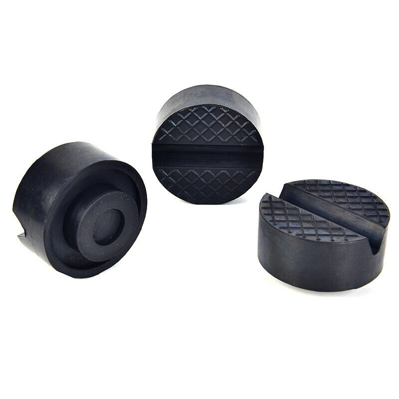 Black Rubber Slotted Floor Jack Pad Frame Rail Adapter For Pinch Weld Pad Hu SJ