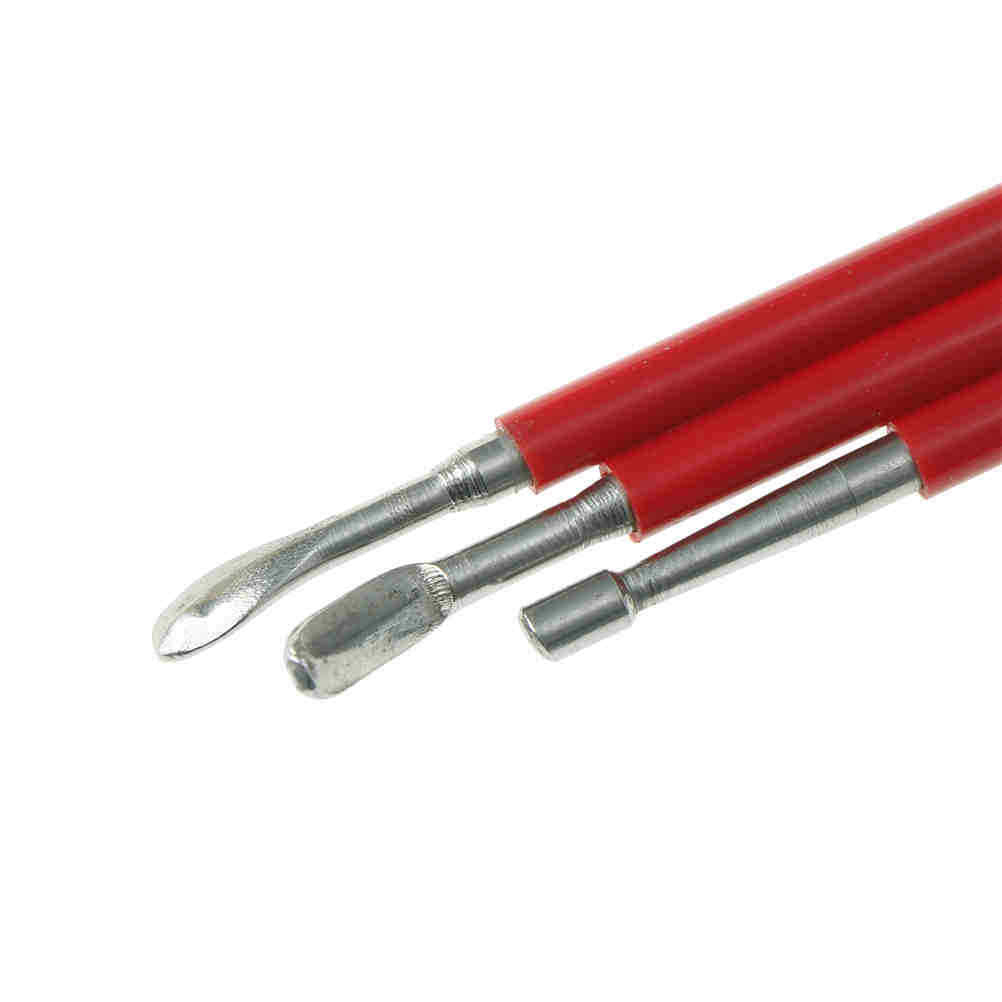 3X DIY Clay Pottery Sculpting Tools Ball Stylus Polymer Ceramics Modeling Too_DD