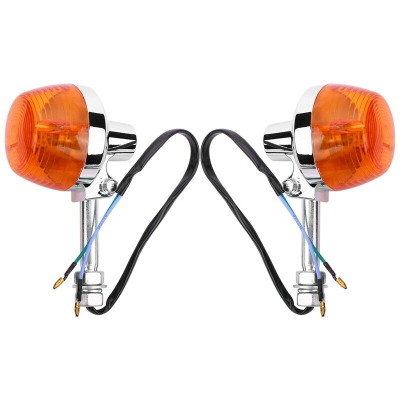 2X for  CT70 CT90 XL100 CB350 CM400 CB450 CB750 Turn Signal Light 8Mm 12V R9V9V9