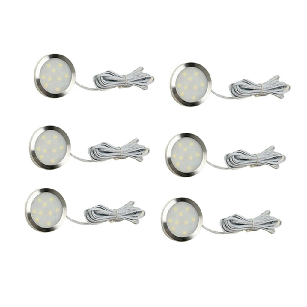 6 Pieces LED Dome Interior Light for RV T4 T5 Camper Truck Caravan Motorhome