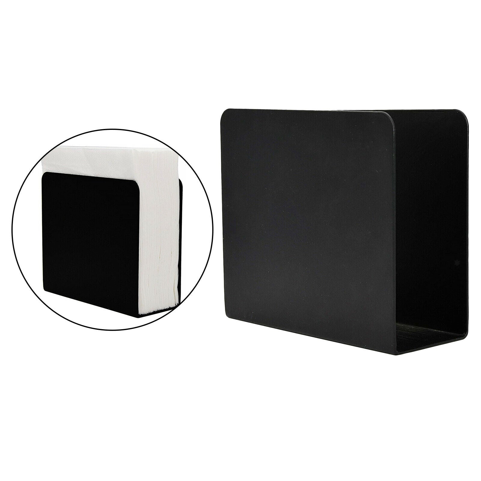 Napkin Serviette Holder Dispenser Paper Tissue Rack Home Party Table Decor
