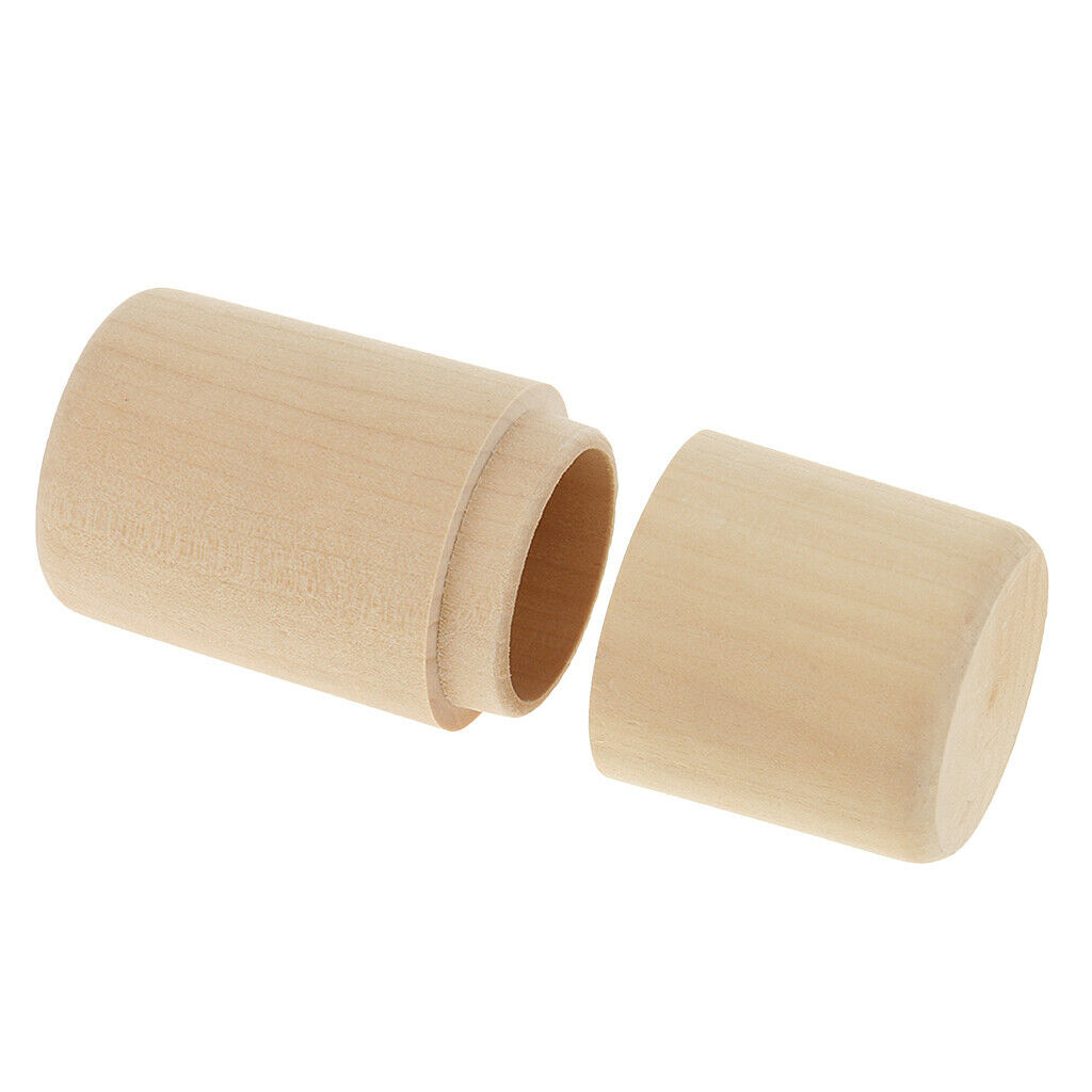 2 Pcs Handmade Natural Wood Essential Oils Aromatherapy Storage Box Display