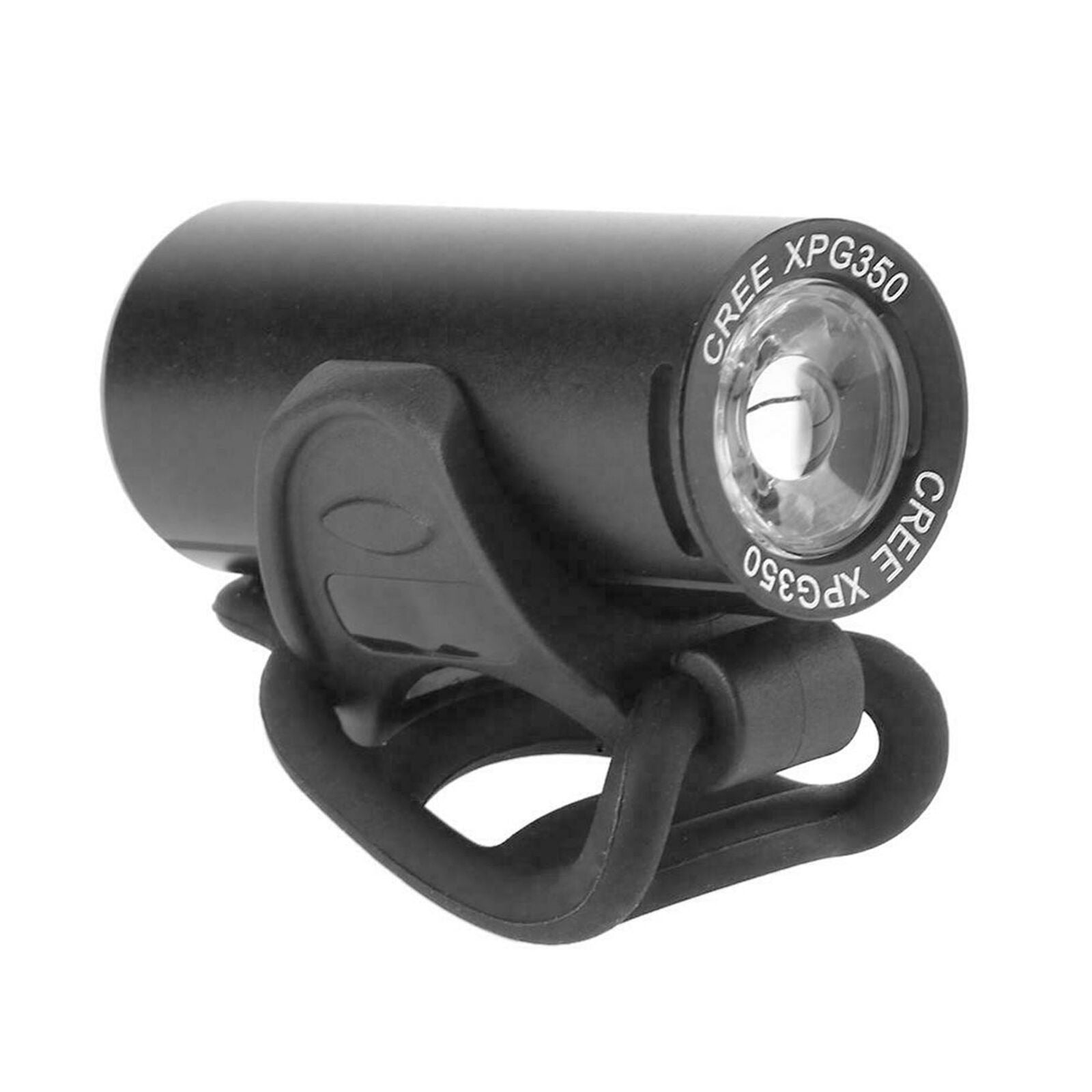 Mini USB Rechargeable 350LM XPG LED Bicycle Headlight Bike Front Lamp Waterproof