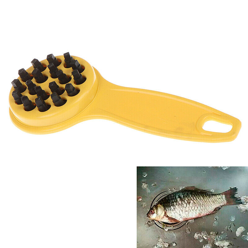 Fish Skin Brush Scraping Fishing Scale Brush Graters Fast Remove Scale Kn.l8