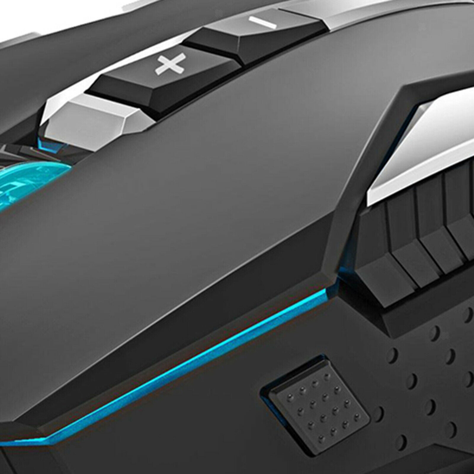 Wired Gaming Mouse 7 Button Comfortable 4800 DPI Game Mice for PC Laptop