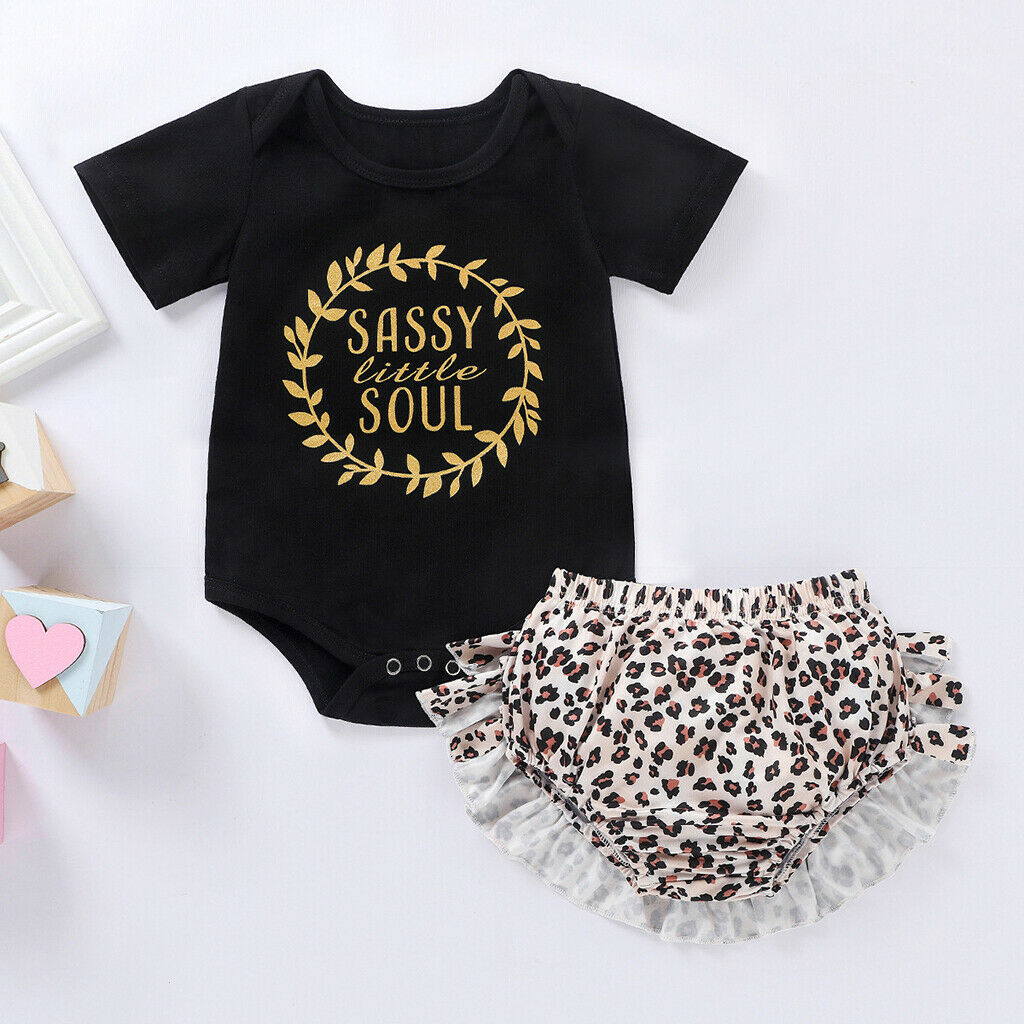 Baby Bodysuit Cotton Romper Infant Jumpsuit Clothes & Pants Outfit 90cm