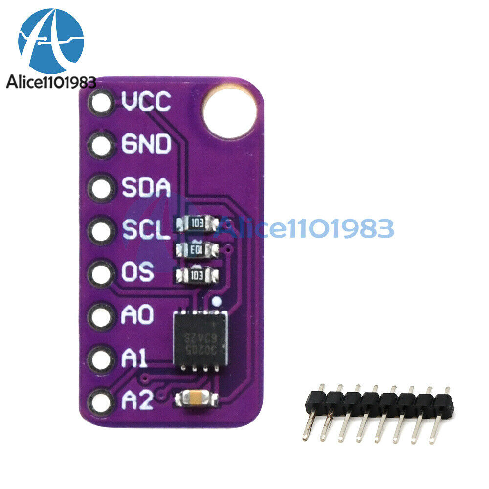 5PCS MCU-30205 MAX30205MTA Human Body Temperature Sensor Detection Module