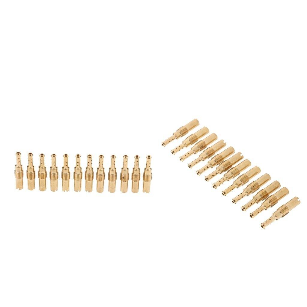 24 Pieces Slow/Pilot Jet Needle Set For Motorcycle PWK    OKO CVK 35-60