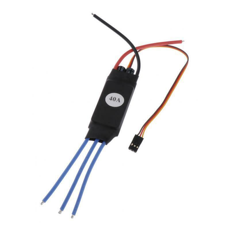 40A Brushless ESC Electric Speed Controller for RC Aircraft Plane Toys Accs