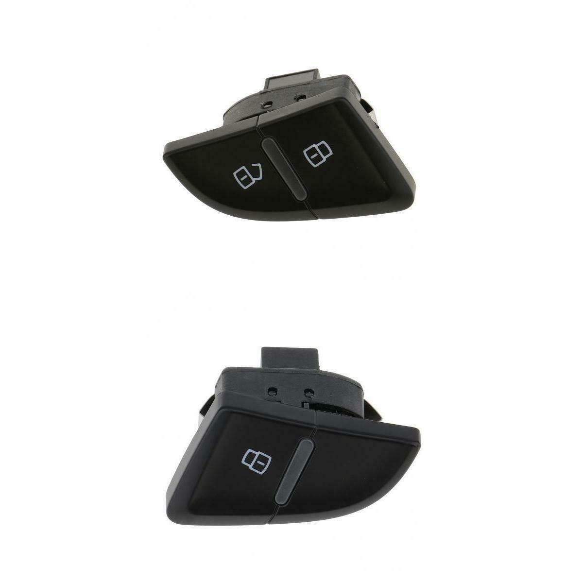 2 Pieces Car Door Lock Switch Black