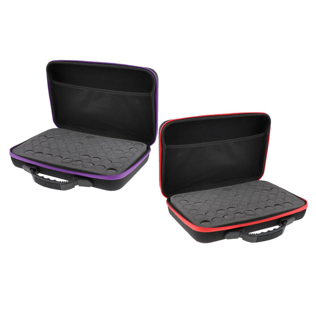 2 Pieces Essential Oil Carry Case Holder Organizer Aromatherapy Oil Bag