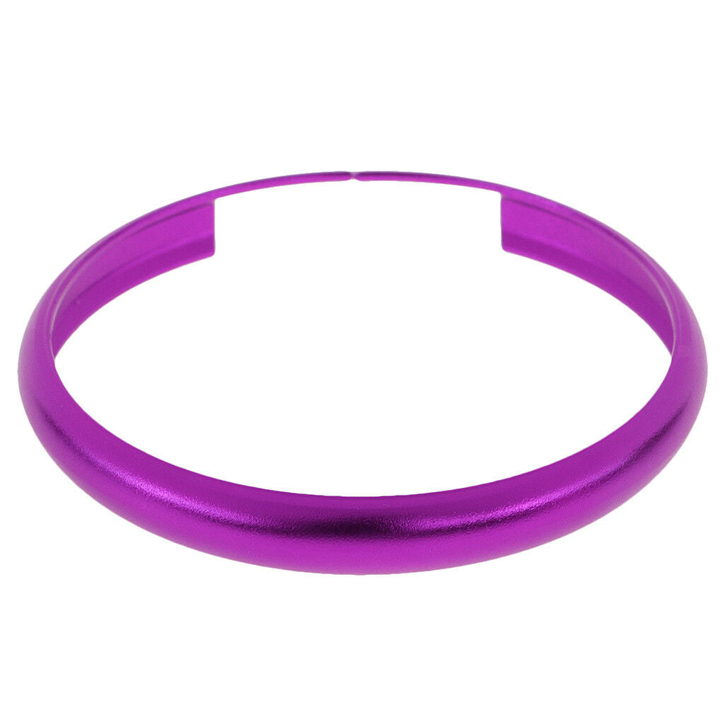 45cm Aluminum Smart Key Fob Protective Ring For BMW Mini Cooper Purple