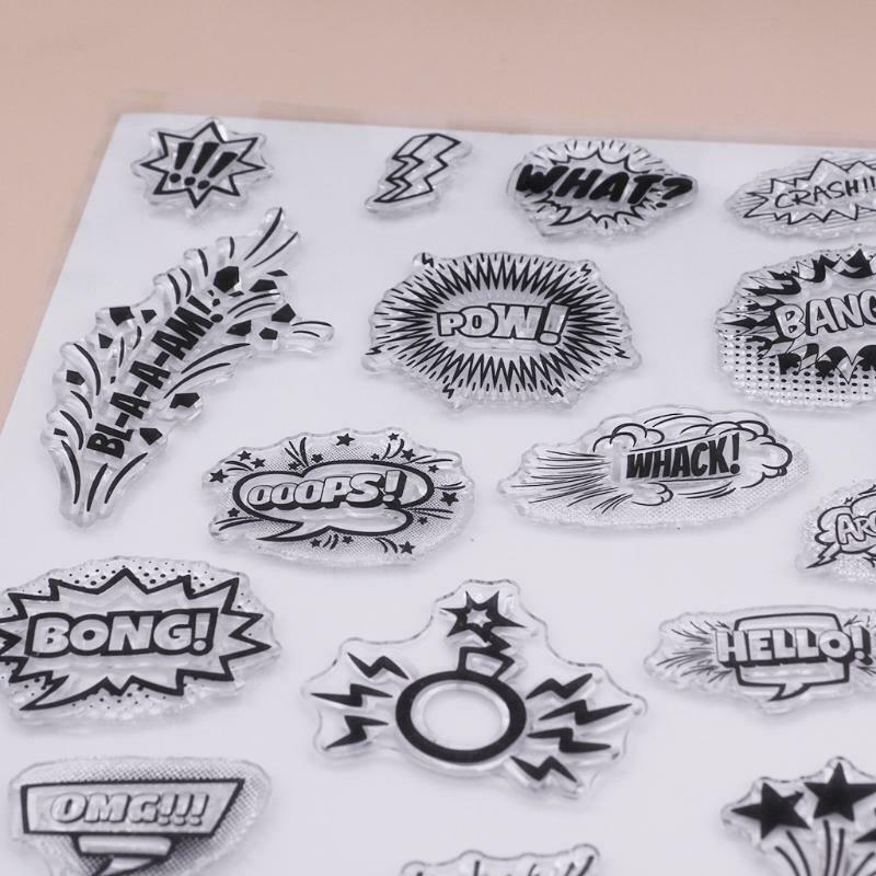 Wow Silicone Clear Seal Stamp DIY Scrapbooking Embossing Photo Album Decorative