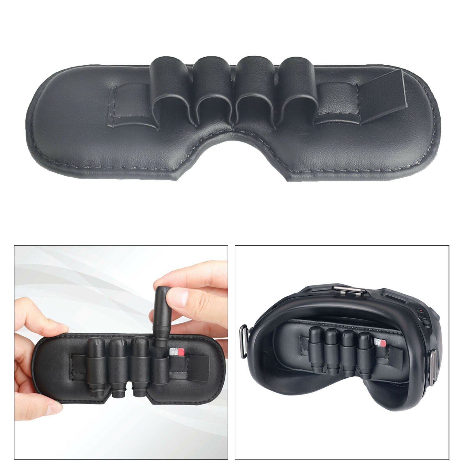 Antenna PU Storage Mat for DJI FPV 4K RC Drone Goggles Antenna Accessories