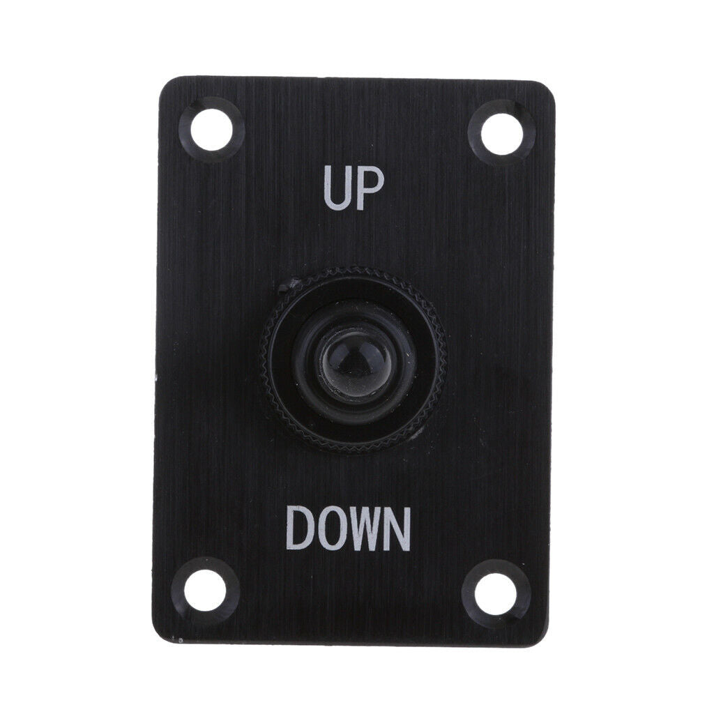 Boat Yacht 3 Pin Up Down On/Off/On Momentary Toggle Switch Panel 12V 15A