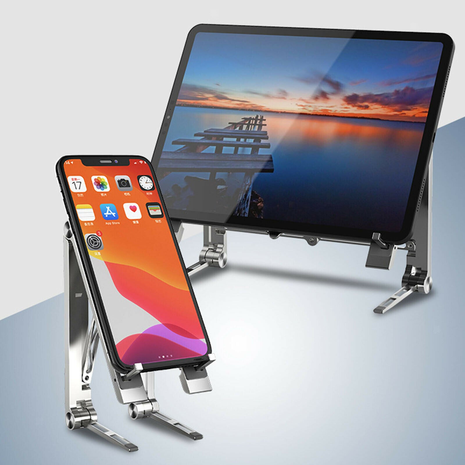 Portable Laptop Stand Cooling Eye-Level Desk 3 in 1 for Tablet Holder Base