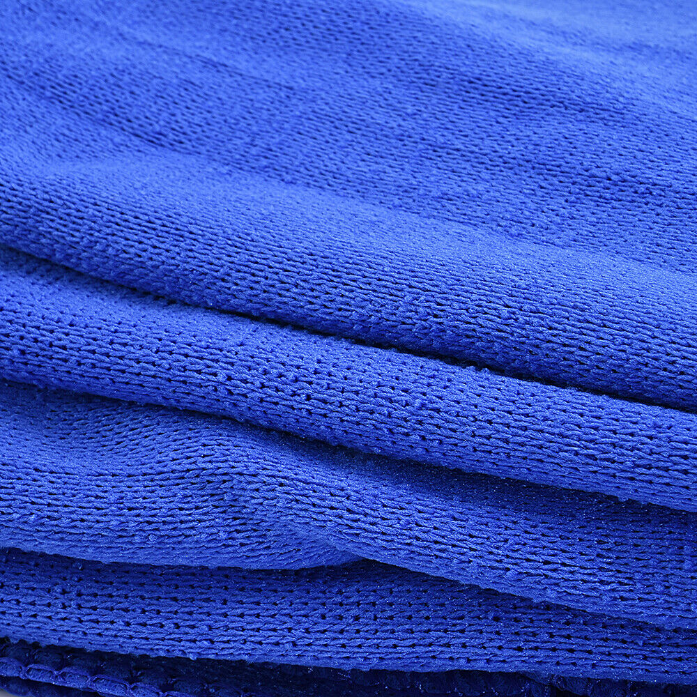 1 x LARGE MICROFIBRE CLEANING AUTO CAR DETAILING SOFT CLOTHS WASH TOWEL