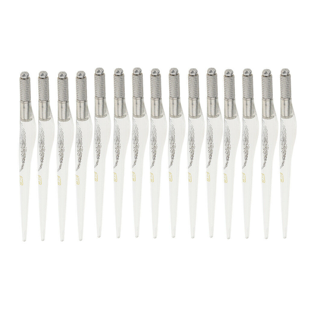 15x Lightweight Reusable Salon Eyeliner Tattoo Microblading Pens Supply