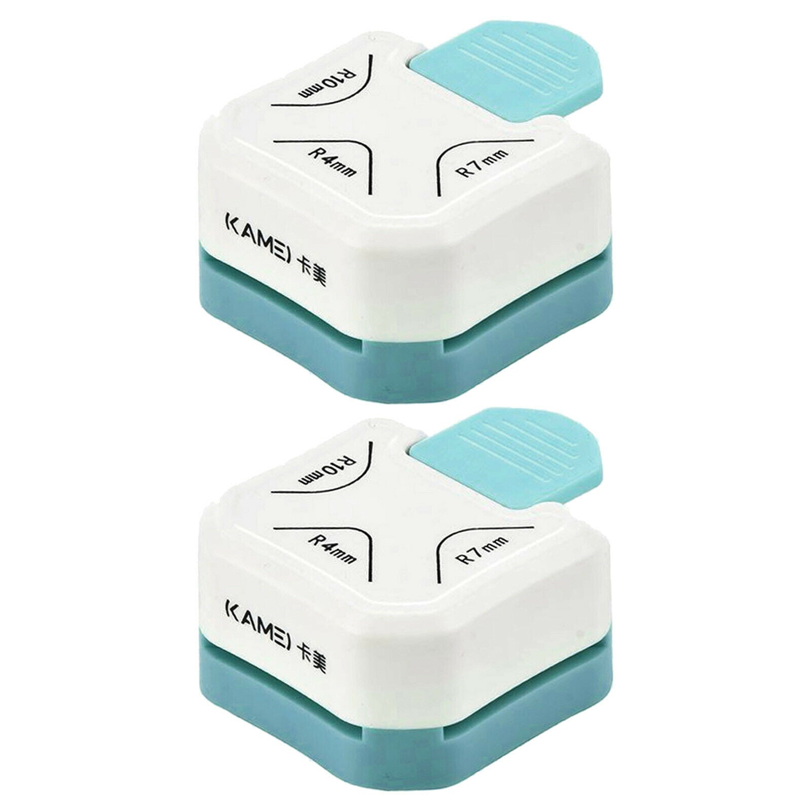 2Pcs Paper Corner Punch Rounder DIY Projects Card Making Border R4/R7/R10