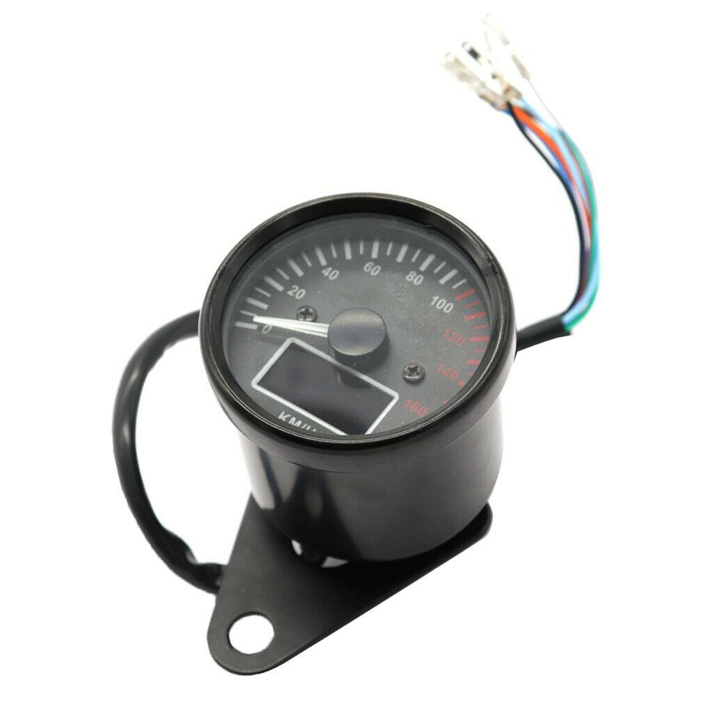 Motorbike Multifunction Speedometer Odometer Fuel Gauge with Light Indicator