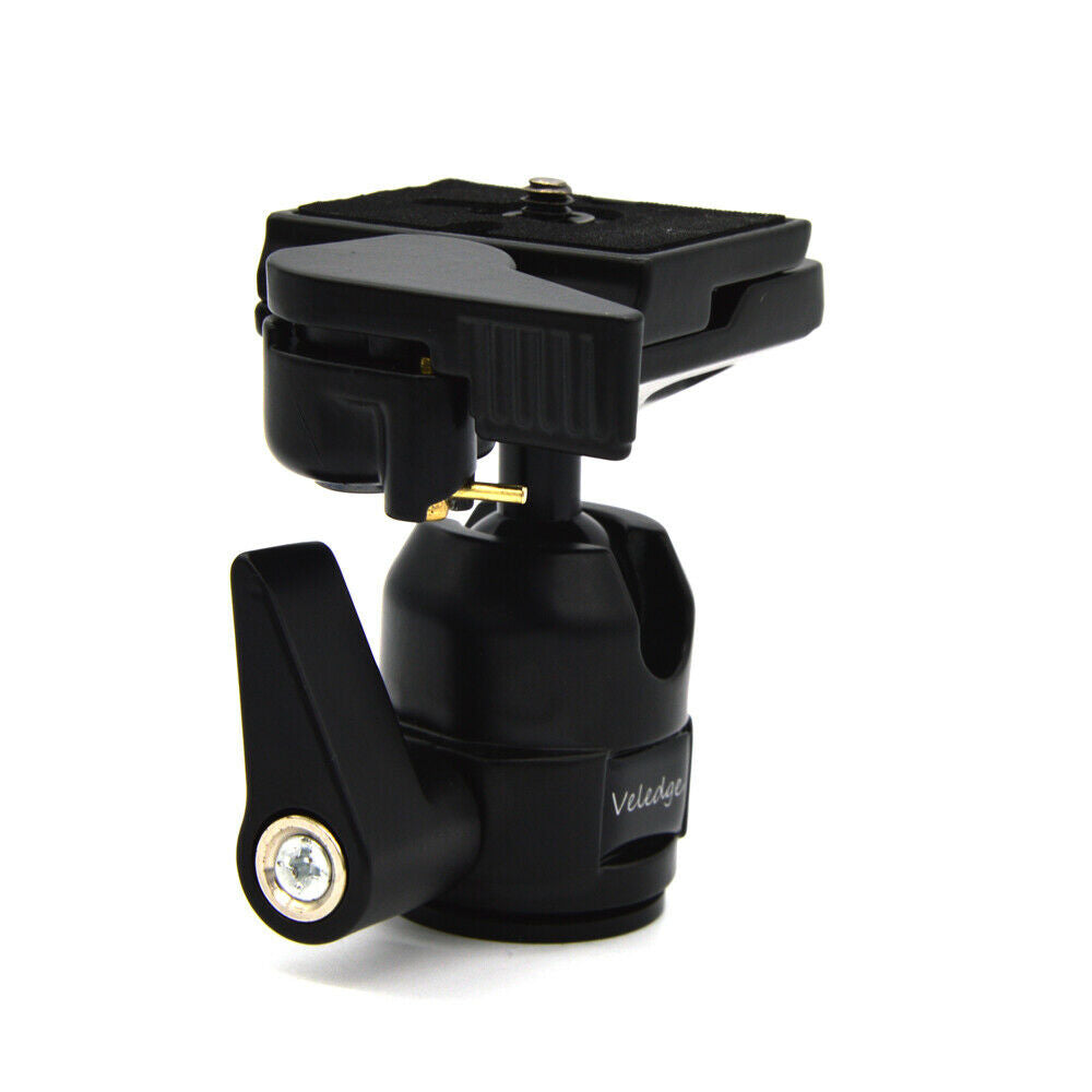 360 Rotate Camera Camcorder Tripod Monopod Ball Head Quick Release Plate
