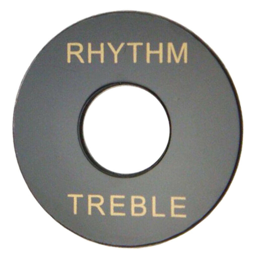 Rhythm Treble Ring Cover Pickup Selector Switch Plate Set for EPI Les Pauls