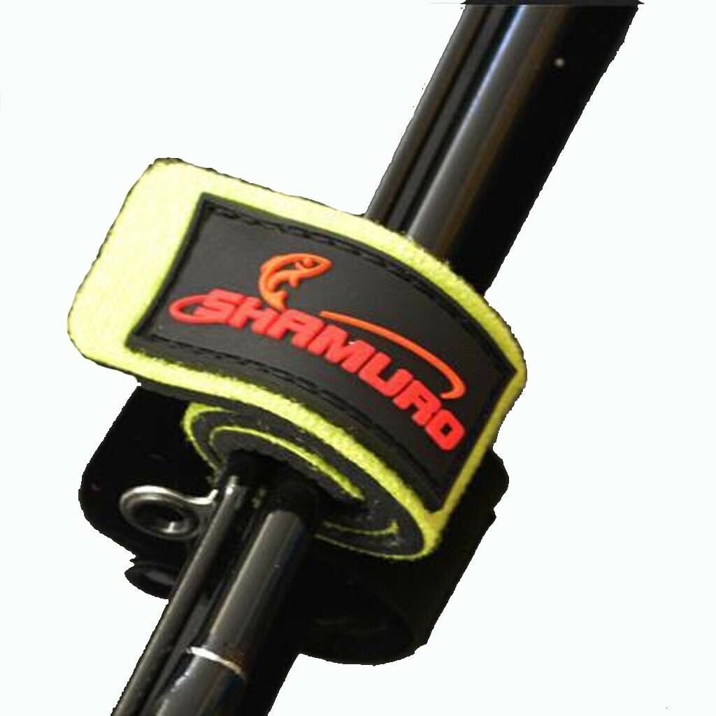 Lot 6pcs 3 COLORS Fishing Rod Bands Rod Ties