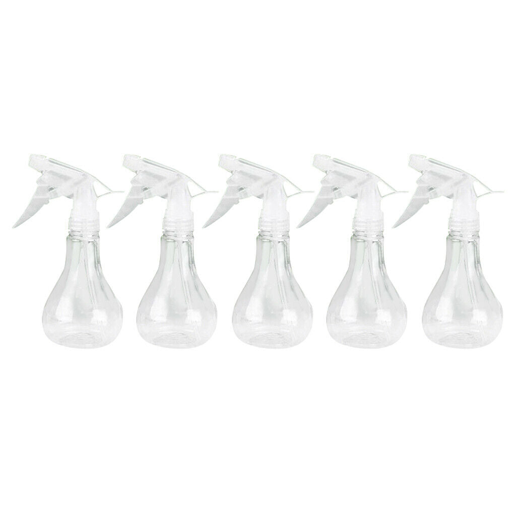 5 Pieces Spray Bottle Dispenser Plant Watering Hair Dressing Pet Wash 250ml