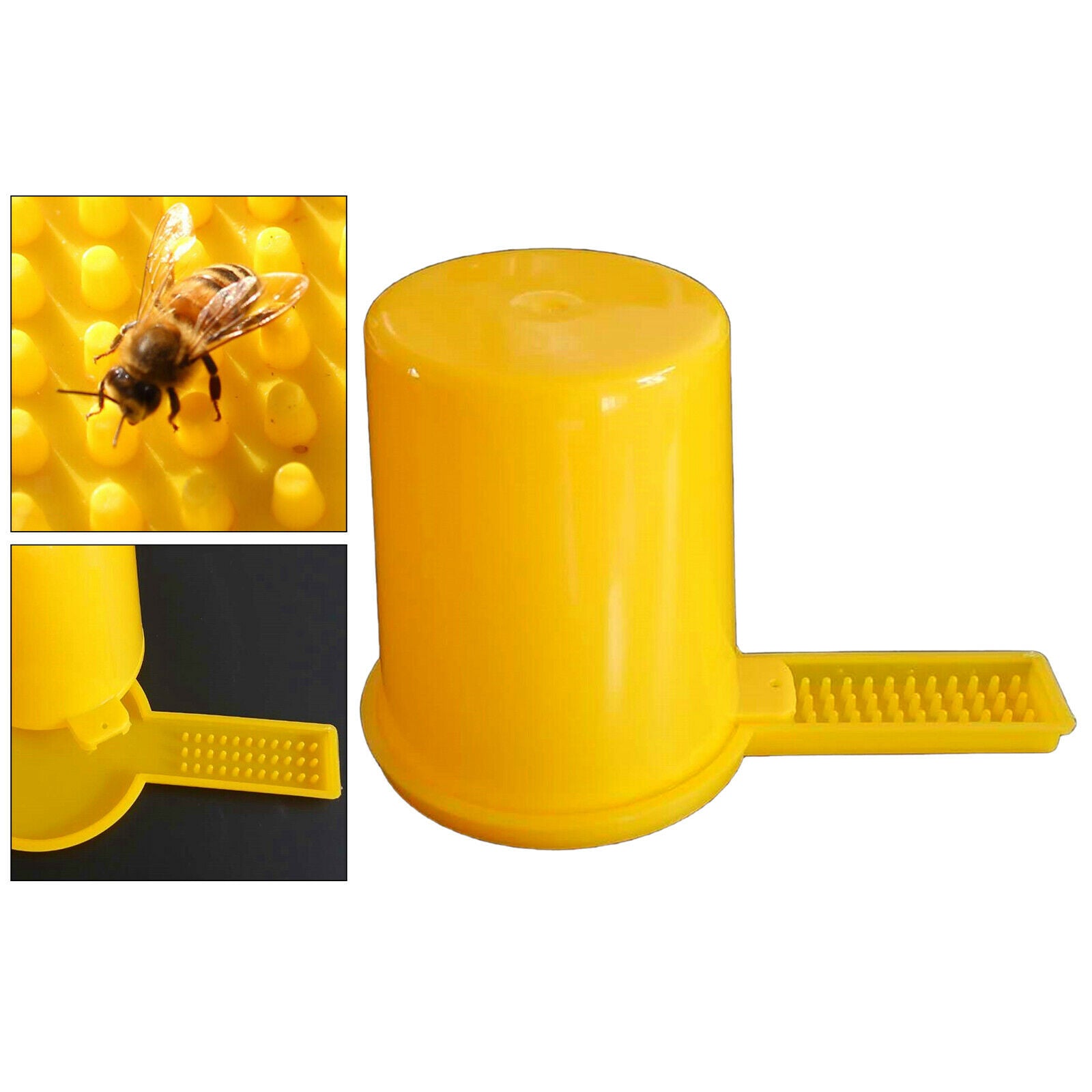 Plastic Bee Water Feeder Beehive Beekeeping Water Dispenser Honey Bee Feeder