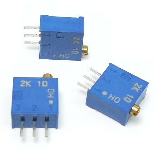 [20pcs] T67W-2K Potentiometer 2K Ohm THT