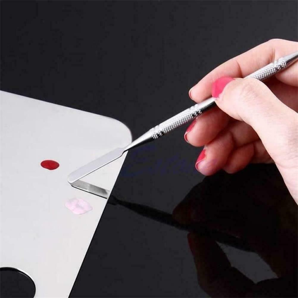 Cosmetic Make up Steel Mixing Spatula Tool For Palette Nails